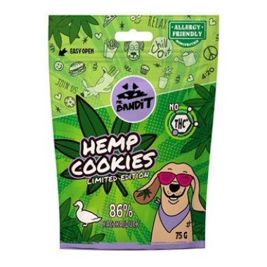 VetExpert Mr.Bandit KONOPNÁ kachní 75 g