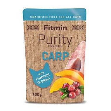 Fitmin cat Purity kapr s dýní kapsa 100 g