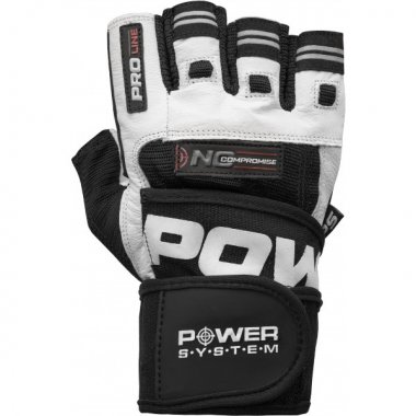 Rukavice No Compromise (bílo-černé) - 1 pár, XS - bílo-černé