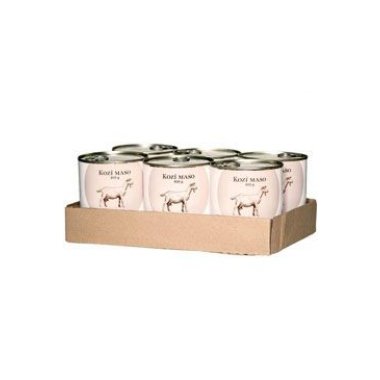 BOHEMIA Kozí maso ve vlastní šťávě SIX PACK 6 x 800 g