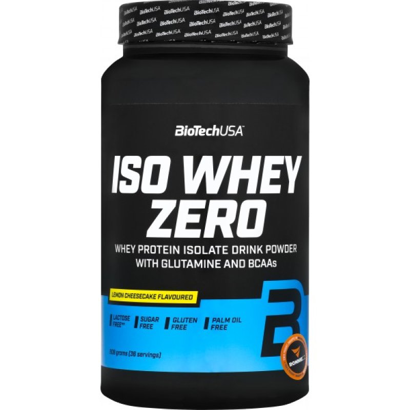 BioTech Nutrition Iso Whey Zero - 908 g, vanilka