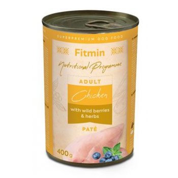 Fitmin dog Purity tin konz. Chicken with herbs 400 g