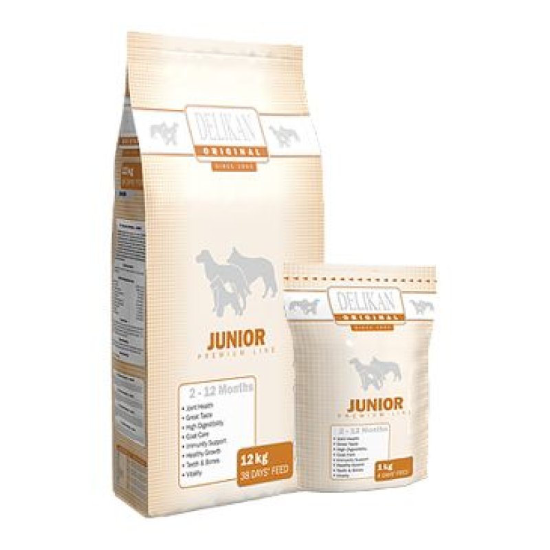 Delikan Dog Original Junior 12 kg