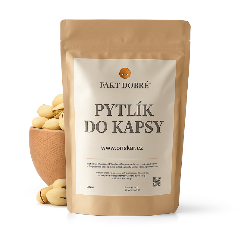 FAKT DOBRÉ pistácie JUMBO pražené solené 50 g