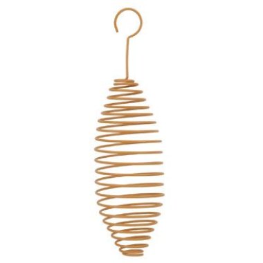 Zolux Krmítko venk. SPIRAL na loj. koule kov oranžová 22 cm