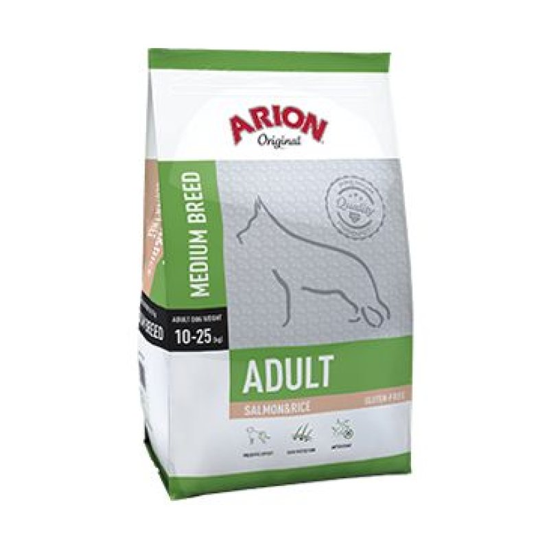 Arion Dog Original Adult Medium Salmon Rice 12 kg