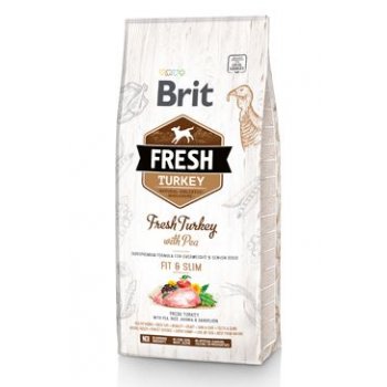 Brit Fresh Dog Turkey & Pea Light Fit & Slim 12 kg