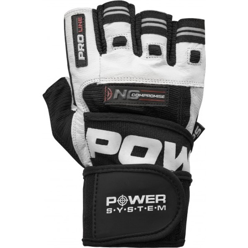 Rukavice No Compromise (bílo-černé) - 1 pár, XS - bílo-černé