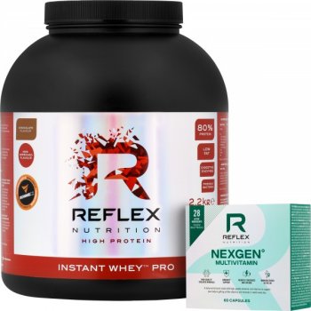 Reflex Nutrition Instant Whey Pro (2200 g) + Nexgen Multivitamin zdarma (60 cps)