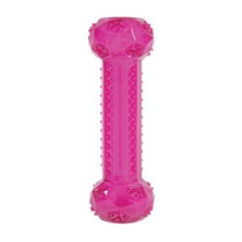 Zolux kost termoplastická guma růžová 25 cm