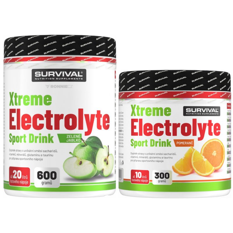 Survival Xtreme Electrolyte Sport Drink - AKCE 600 g + 300 g