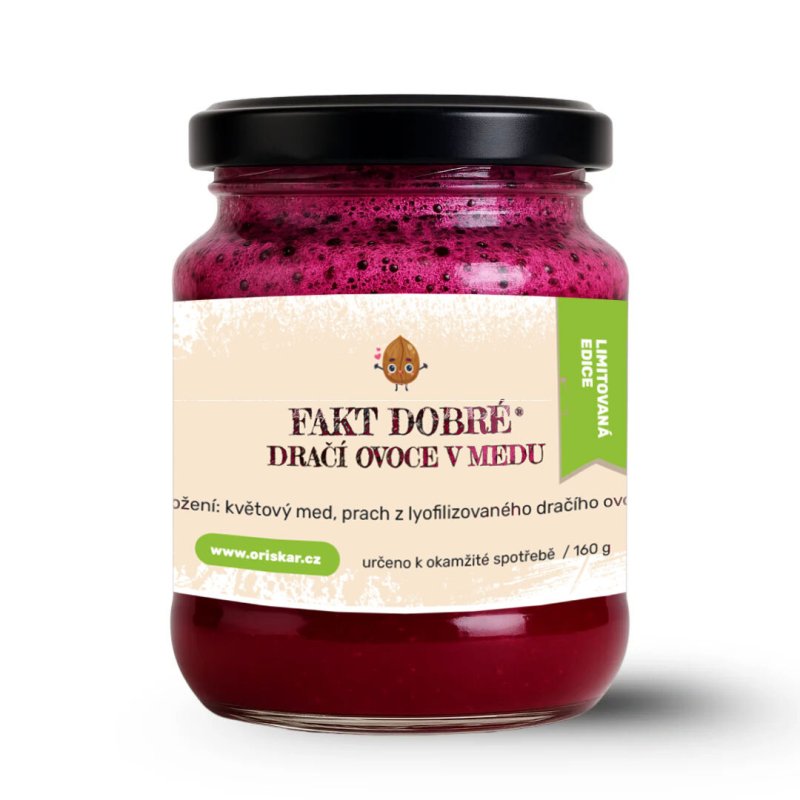 FAKT DOBRÉ Dračí ovoce v medu 160 g
