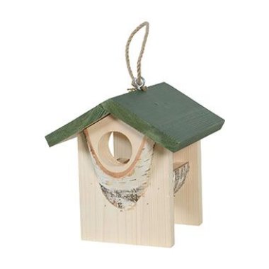 Zolux Budka krmítko HUT dřevěná L zelená