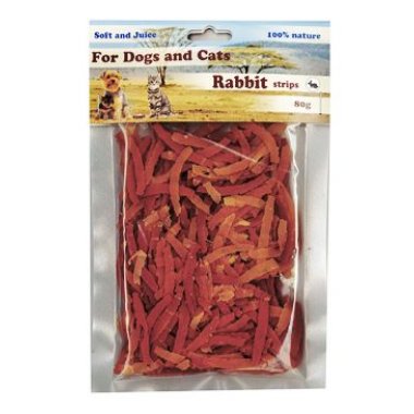 Králičí proužky mini 80 g