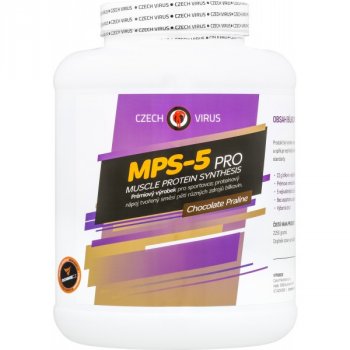 Czech Virus MPS-5 Pro - 2250 g, čokoláda