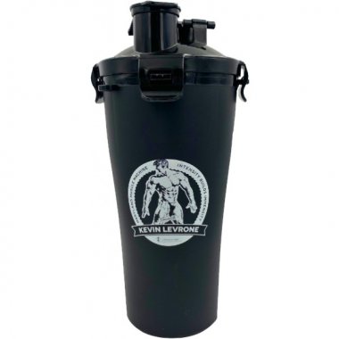 Šejkr Kevin Levrone Dual Chamber 700 ml, černý