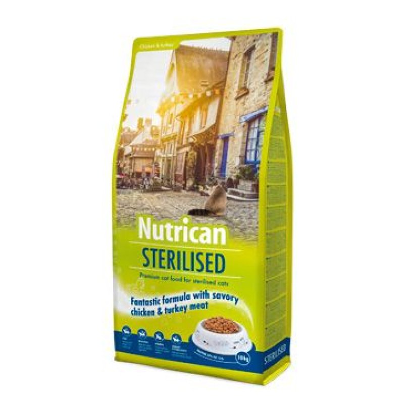 NutriCan Cat Sterilised 10 kg