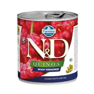 N&D DOG QUINOA Ad. Weight Mngmnt Lamb & Brocolli 285 g