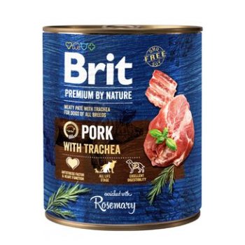 Brit Premium Dog by Nature  konz Pork & Trachea 800 g