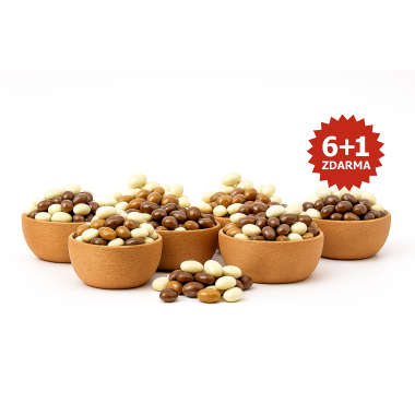 FAKT DOBRÉ Směs čoko-slaný karamel 200 g AKCE 6+1 ZDARMA