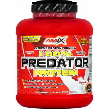 Amix 100 % Predator Protein - 2000 g, vanilka