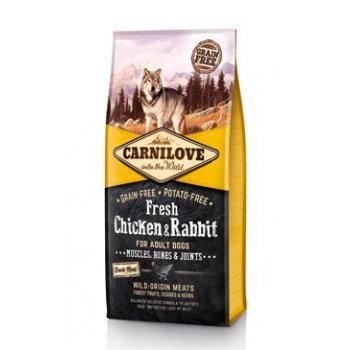 Carnilove Dog Fresh Chicken & Rabbit for Adult 12 kg