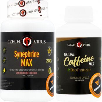 Synephrine Max + Natural Caffeine Max - 200 cps, 100 cps