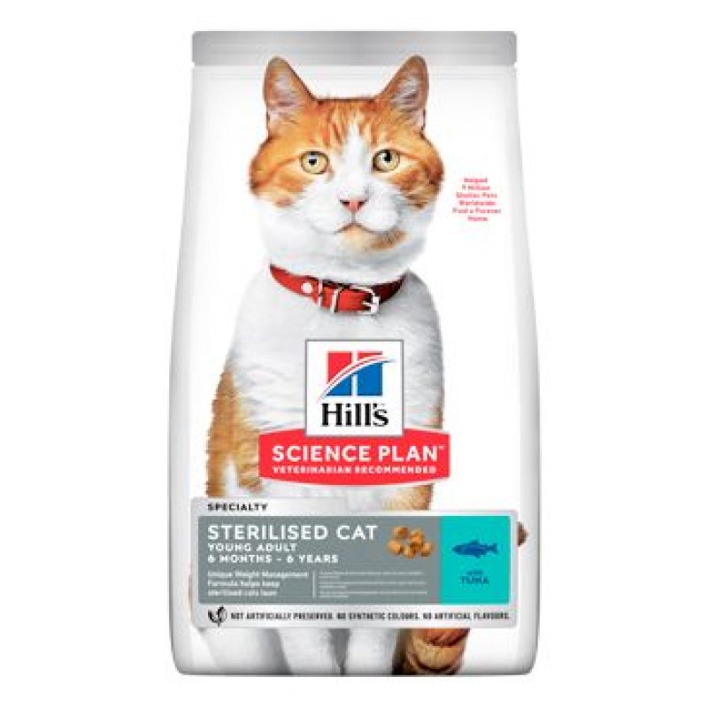 Hill's Fel. SP Adult Young Steril. Cat Tuna 1,5 kg
