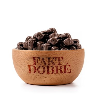 FAKT DOBRÉ Kokos kostky v hořké čoko 200 g