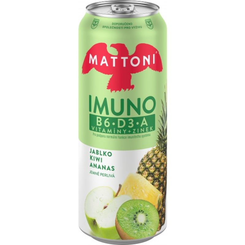 Mattoni Imuno - 500 ml, mango-pomeranč