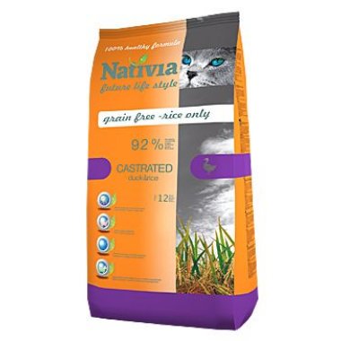 Nativia Cat Castrated 10 kg