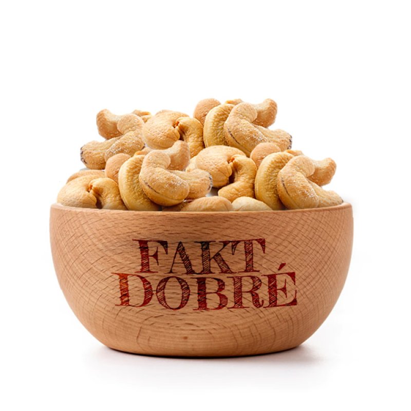 FAKT DOBRÉ kešu ořechy solené WW320 PREMIUM 500 g