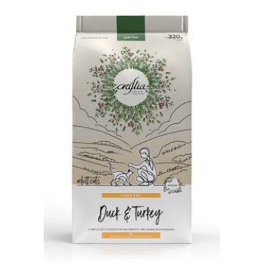 Kraftia CRAFTIA HARMONA CAT Adult Ster. Duck & Turkey 320 g