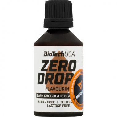 BioTech Nutrition Zero Drops - 50 ml, banán