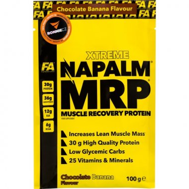 Fitness Authority Xtreme Napalm MRP - 100 g, čokoláda