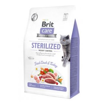 Brit Care Cat GF Sterilized Weight Control, 0,4 kg