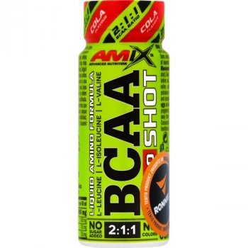 Amix BCAA 3000 Shot - 60 ml, cola