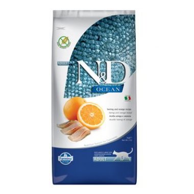 N&D OCEAN CAT Adult Herring & Orange 5 kg