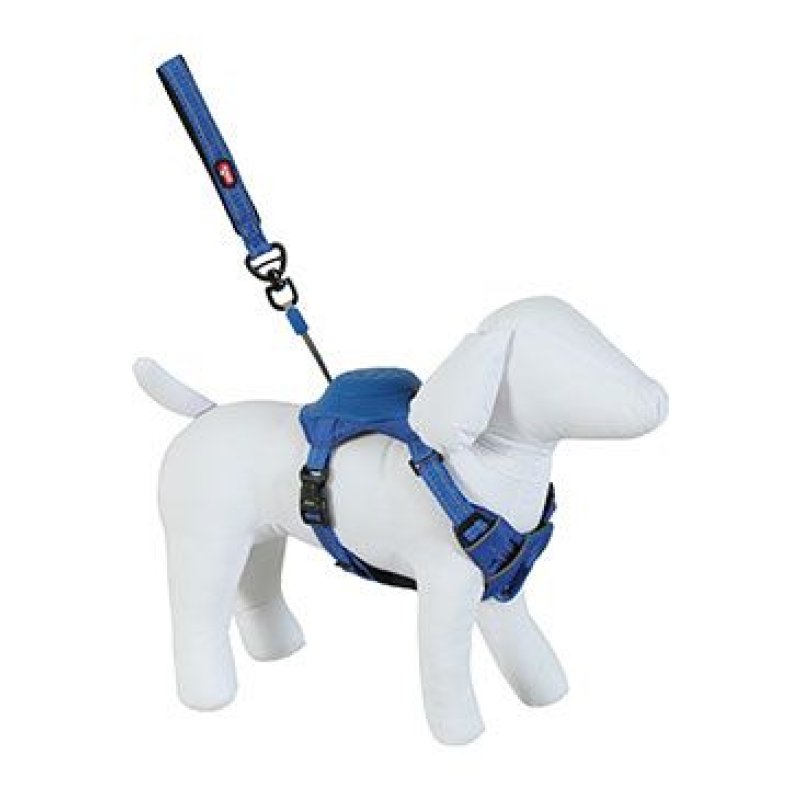 Zolux Postroj pes s vodítkem EASY RIDE modrá M
