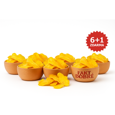 FAKT DOBRÉ Sušené mango 200 g AKCE 6+1 ZDARMA