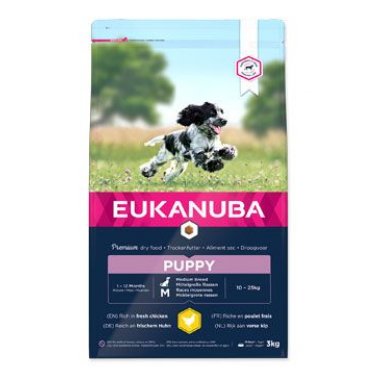 Eukanuba Dog Puppy Medium 3 kg
