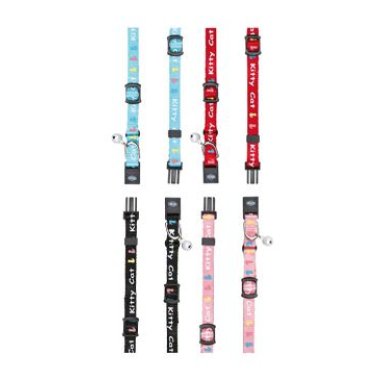 Trixie Obojek kočka nylon Kitty Cat  20 cm Mix koťata
