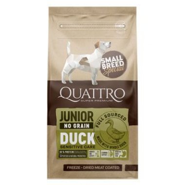 QUATTRO Dog Dry SB Junior Kachna 7 kg