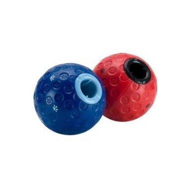 Hračka pes BUSTER Treat ball, červená, velikost S