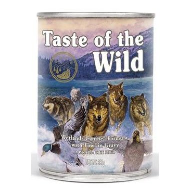 Taste of the Wild konzerva Wetlands Wild Fowl 390 g