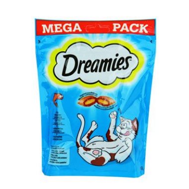 Dreamies kočka pochoutka Mega Pack s lososem 180 g