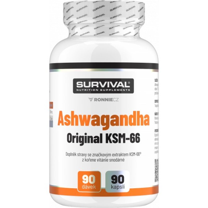 Survival Ashwagandha Original KSM-66 90 cps