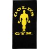 Ručník Gold´s Gym černo-žlutý