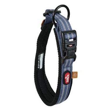 Zolux Obojek pes BIVOUAK nastavitelný 55-65cm modrá