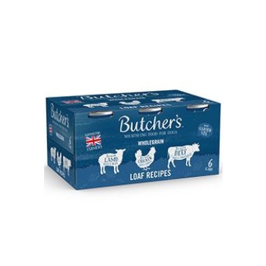 Butcher's Dog Original hovězí/kuř/jehněčí konz. 6 x 400 g